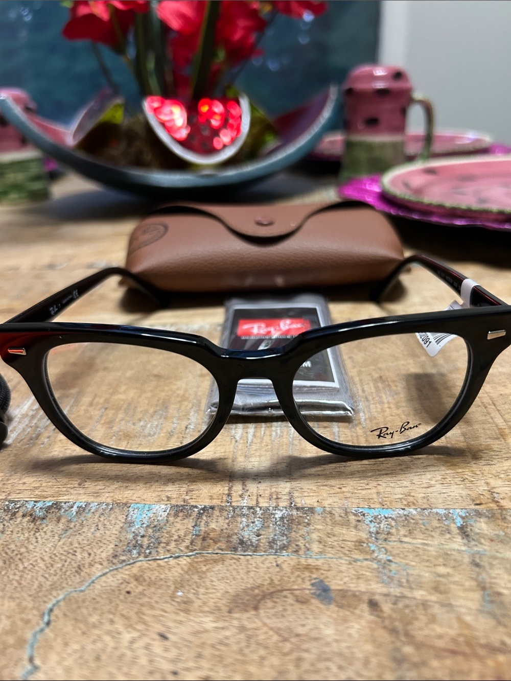 Ray-Ban Men's or Women'sBlack Gloss Optical Glasses